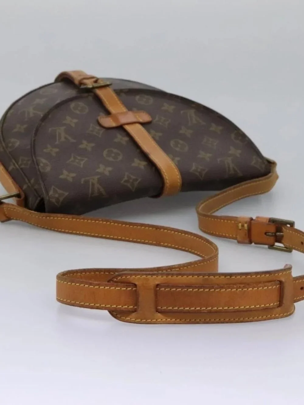 LOUIS VUITTON Monogram Chantilly GM Shoulder Bag M51232 LV Auth
